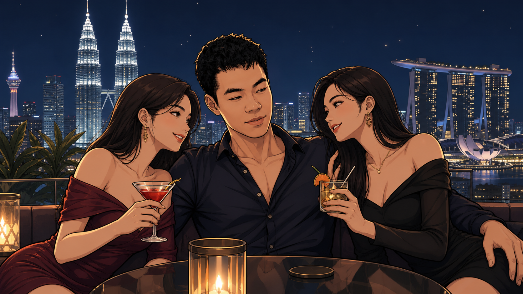 Sigma Chad Skybar Nights in KL and Singapore